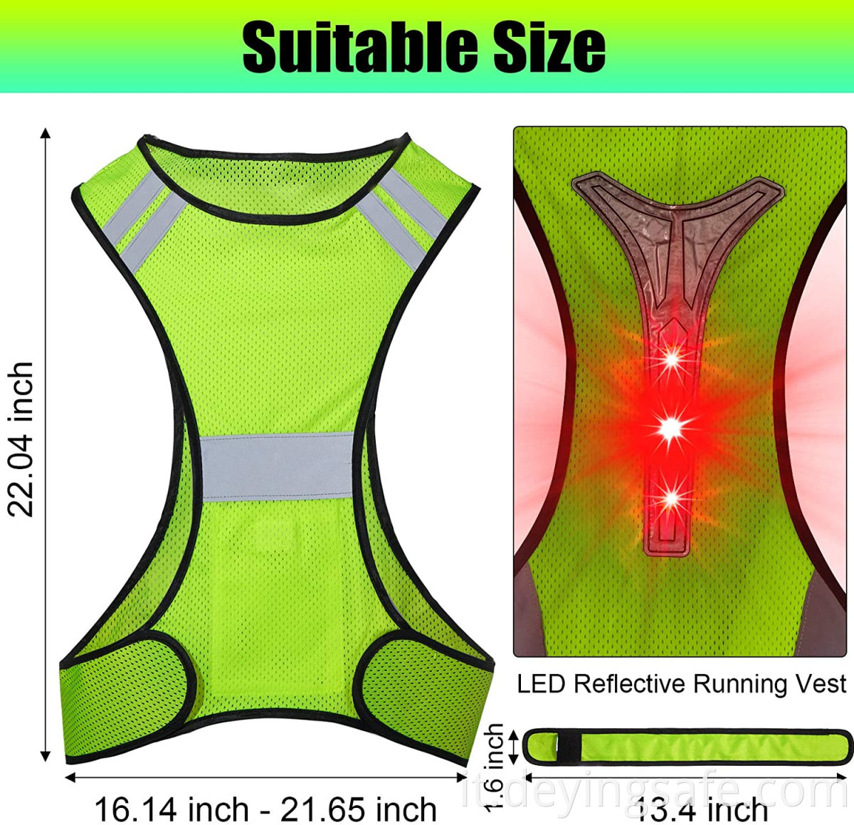 LED SAFETY VEST